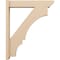 Ekena Millwork 5 1/2-in W x 26-in D x 32-in H Balboa Slat Rough Cedar Woodgrain TimberThane Outlooker, Primed Tan OUTUR055X26X32BOA24RCPR - alternate 3